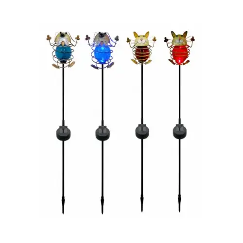 HEADWIND CONSUMER PRODUCTS 830-1528 Solar Spiral Animal Stake Lights
