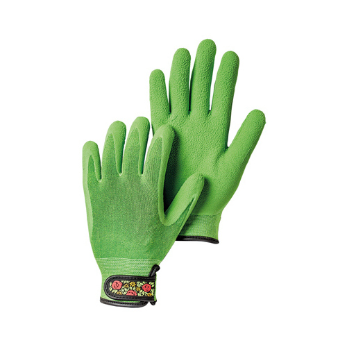 DALEN PRODUCTS CO INC 72320-830-07 Bamboo Gardening Gloves, Green Knit, Women's M