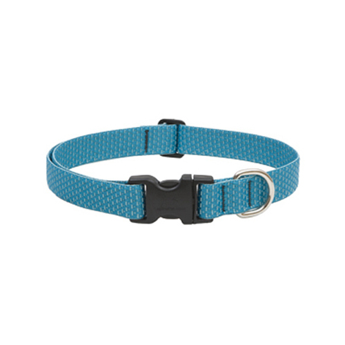Eco Dog Collar, Adjustable, Tropical Sea, 1 x 16 to 28-In.