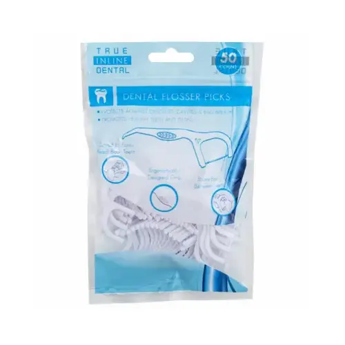 Regent Products G144100 Dental Floss Picks, 50-Ct.