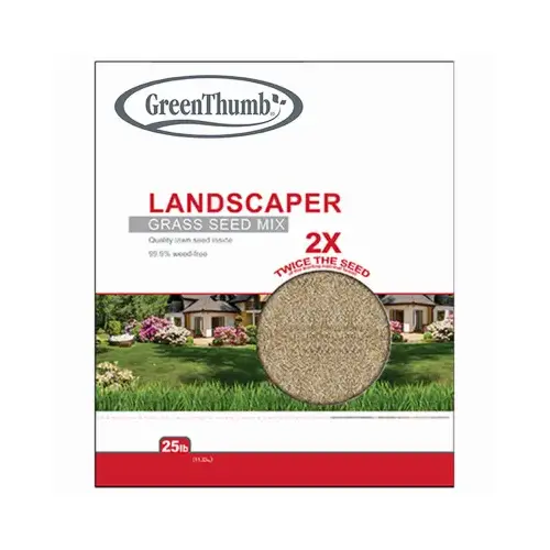 Landscaper Grass Seed Mix, 25-Lbs., Covers 5,000 Sq. Ft.