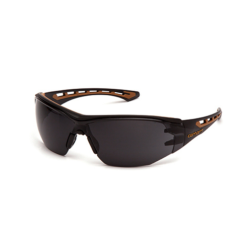 PYRAMEX SAFETY PRODUCTS LLC CHB820ST Easley Safety Glasses, Gray Anti-Fog Lens, Black/Tan Frame