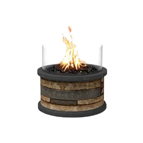 BOND MFG COMPANY 51163 Breckenridge Gas Fireplace, 10 x 10 x 9-In.