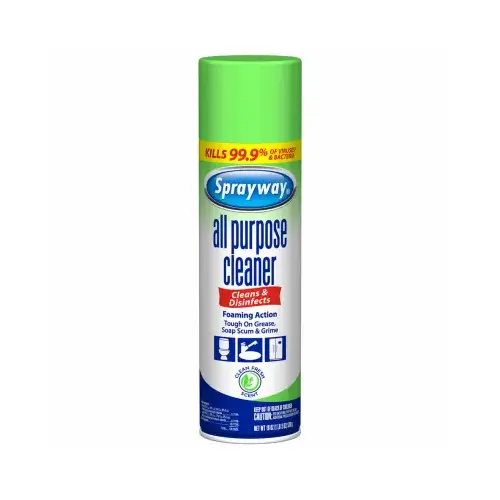 Sprayway SW5002R All-Purpose Cleaner, 19 oz Aerosol Can, Gas