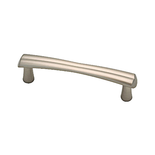 Liberty P18957C-SN-C Cabinet Pull, Notched Satin Nickel, 3-In.