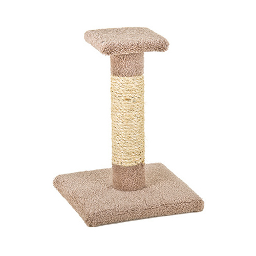 catWARE 01001 Kitty Cactus With Natural Rope And Top, 18-In.