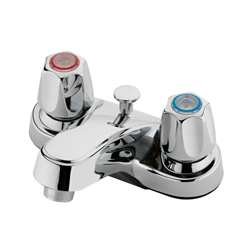 Lavatory Faucet With Pop-Up, Chrome