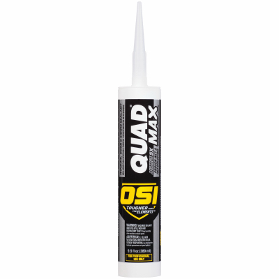 OSI 1869643 QUAD MAX Sealant, Gray, -14 to 158 deg F, 9.5 oz Cartridge