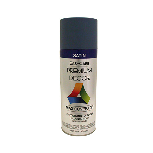 Premium Decor Spray Paint, Gale Wind Satin, 12-oz.