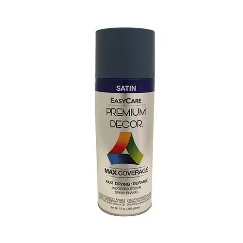 TRUE VALUE MFG COMPANY PDS120-AER Premium Decor Spray Paint, Gale Wind Satin, 12-oz.