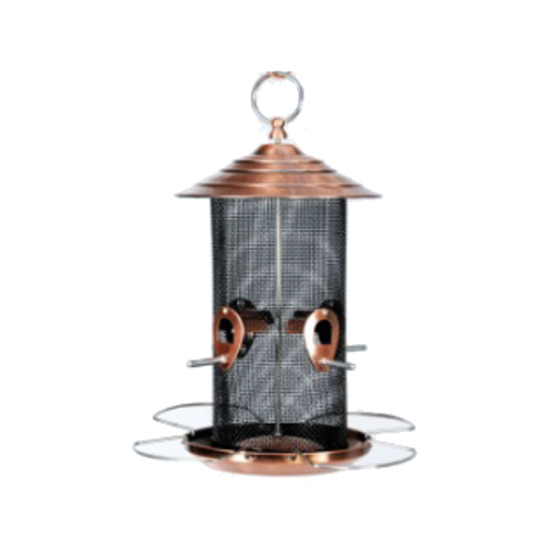 Copper Mixed Seed Bird Feeder