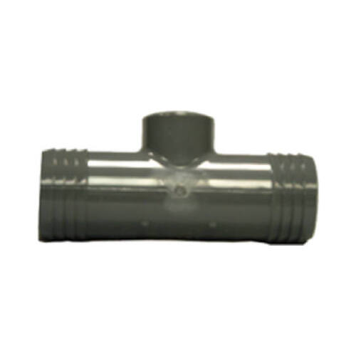 Tigre USA 1402-210BC Pipe Fitting Insert Tee, Female, Iron, 1-1/2 x 1-1/2 x 3/4-In.