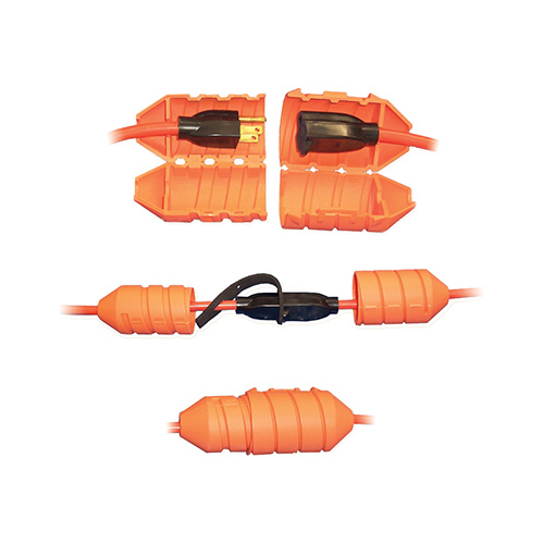 Cord Lock, Plastic, Orange