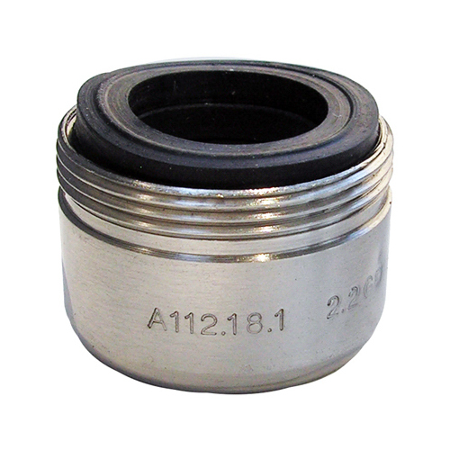 Dual Thread Aerator, Satin Nickel, 15/16 MPT x 55/64 In. FPT x 27 Thread