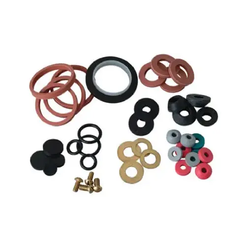 Faucet Washer Assortment Kit, 42-Pk.