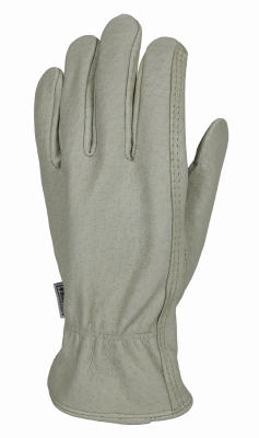 Big Time Products 40021-26 Full Pigskin Leather Work Gloves, Men's M