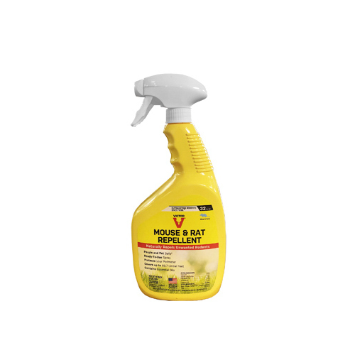 VICTOR M809 Ready-to-Use Mouse and Rat Repellent Spray, Ready-to-Use, Repels: Mouse, Rats