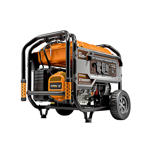 Portable Generator, Electric-Start, 8000-Watt Running Power