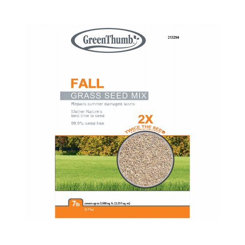 Barenbrug GTFALL7 Fall Grass Seed Mix, 7-Lbs., Covers 1,750 Sq. Ft.