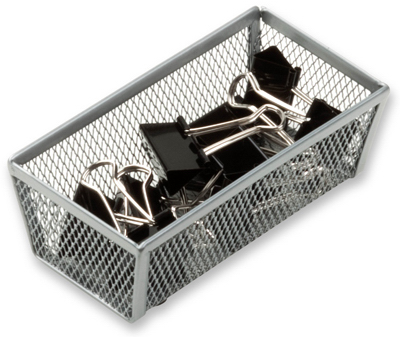 Honey-Can-Do KCH-02158 Drawer Organizer, Steel Mesh, 6 x 3 x 2-In.