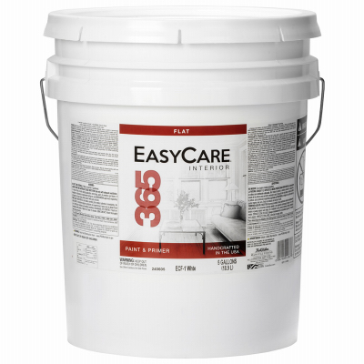 TRUE VALUE MFG COMPANY ECF1-5G ECF1 5GAL WHT FLT Paint