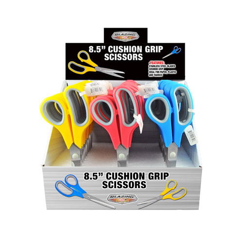 Cushion Grip Scissors, Stainless Steel, 8.5-In.