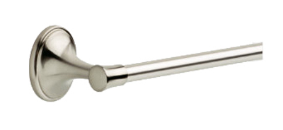 Liberty Hardware CSN18-SN1 Carson Collection Towel Bar, Nickel, 18-In.