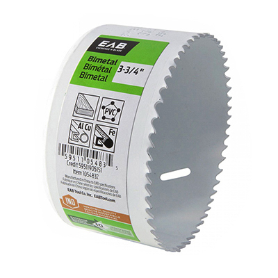 Exchange-A-Blade 1054832 Industrial Hole Saw, M3 BiMetal, 3-3/4-In.