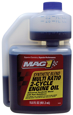 WARREN DISTRIBUTION MAG63120 Synthetic Engine Oil, 2-Cycle, 15.6-oz.