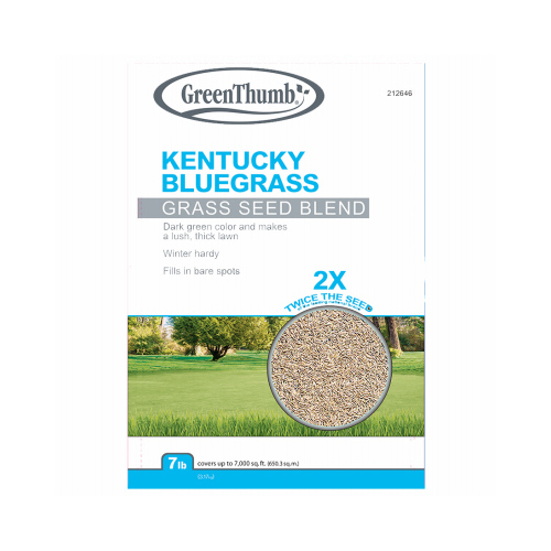Barenbrug GTKBG7 Kentucky Bluegrass Seed Mix, 7-Lbs., Covers 3,500 Sq. Ft.