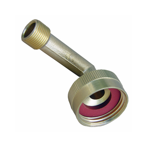 Pipe Fitting, Brass Elbow, 90 Degree, 3/4 FGH x 3/8-In. Compression