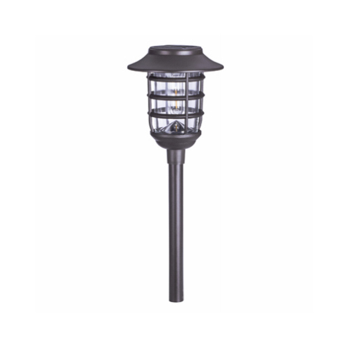 Solar Path Lights, Bronze Aluminum  pair