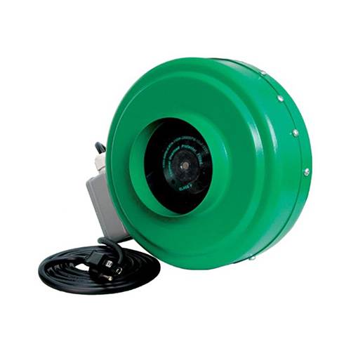 Hydroponic In-Line Duct Fan, 6-In.