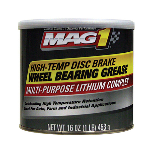 Disc Brake Wheel Bearing Grease, High-Temp Formula, 1-Lb.