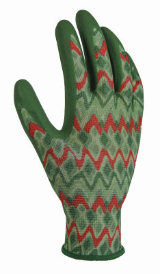 Big Time Products 30026-26 Garden Gloves, Latex-Coated, Knit Shell, Women's Medium