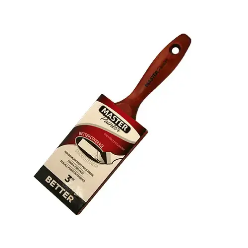 TRUE VALUE APPLICATORS 40430TV Flat Paint Brush, 3-In.