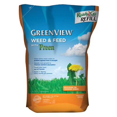 LEBANON SEABOARD SEED CORP 2129774 Weed & Feed Fertilizer, Covers 2,500 Sq. Ft., 7-Lbs.