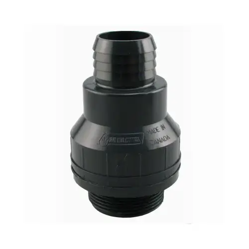 SPC-250 Inline Sump Check Valve, 1-1/2 in, MNPT, PVC Body