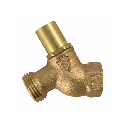 ARROWHEAD BRASS & PLUMBING 253LKLF No-Kink Loose Key Hose Bibb, Lead-Free, 1/2-In. FPT