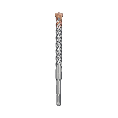 Drill Bit, 7/8 in Dia, 8 in OAL, Helix Flute, 4-Flute, 3/4 in Dia Shank, SDS Plus Shank