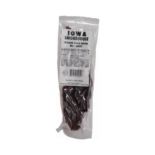 Beef Jerky, Cracked Black Pepper, 5-oz.