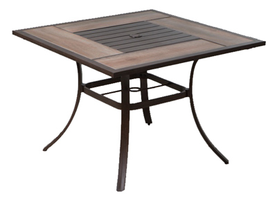 Four Seasons Courtyard 721.056.004 Catalina Dining Table, 39 x 39 x 28-In. Square