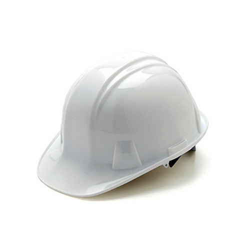 PYRAMEX SAFETY PRODUCTS LLC HP14010-TV Hard Hat, Cap Style, Pin Lock, White