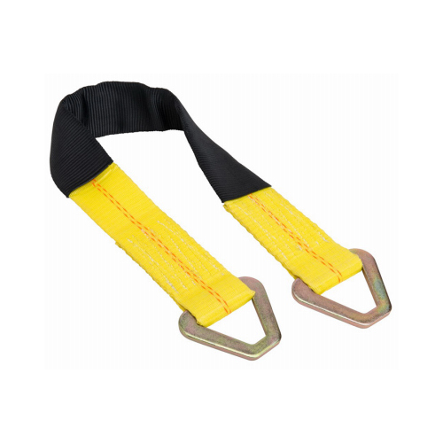 Keeper 04226 Premium Axle Strap, Flat DRings, 2 x 24In.