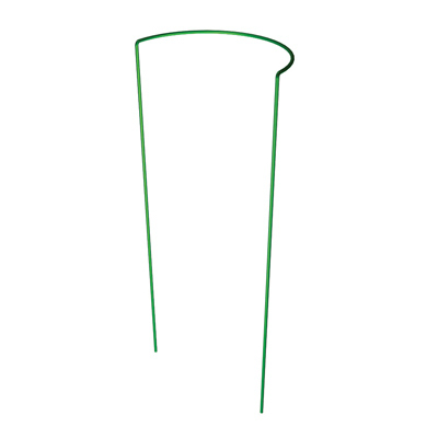 Green Thumb 84108GT Plant Support, Half-Round, Green Steel, 16 x 40-In.