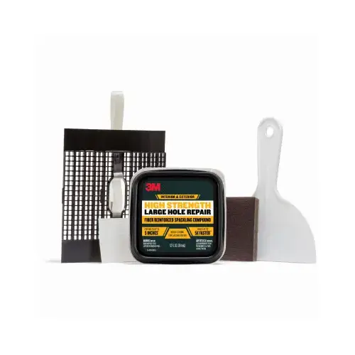 Wall Repair Kit, 12 fl-oz White