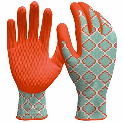 Digz 78236-26 Gardening Gloves, Honeycomb Dip, Women's M