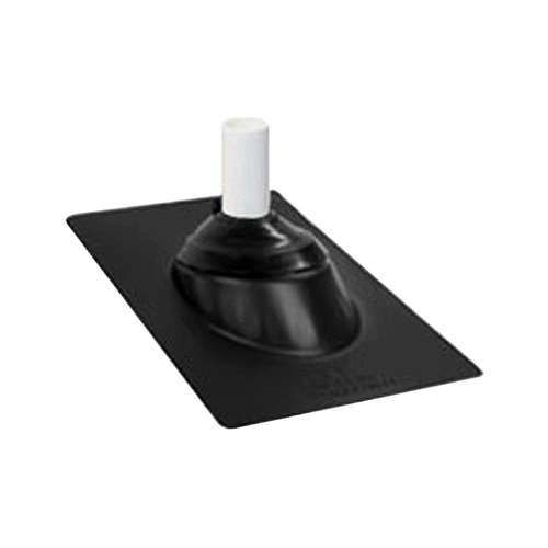 IPS Roofing 81852 Galvanized Base Roof Flashing, Black, 10-3/4 x 14-1/2-In.