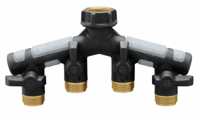 Orbit Irrigation 28193 Pro Flo Metal Manifold With Shut-Off