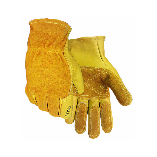 Fencing Work Gloves, Premium Cowhide Leather, Men's L
